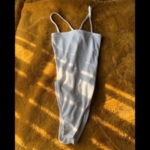 Cute white body suit size 4 from nasty gal